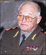 министр обороны России, маршал И.Д. Сергеев